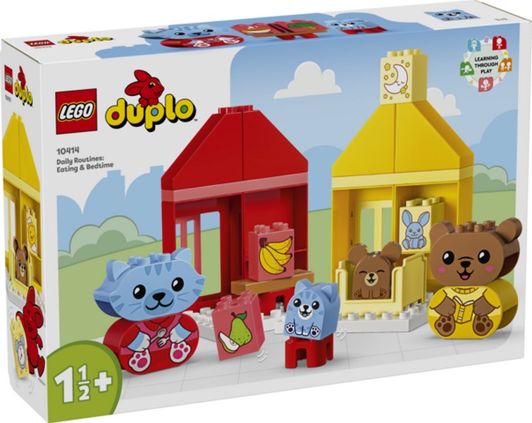LEGO DUPLO 10414 Napi Rutin: Vacsora És Alvás